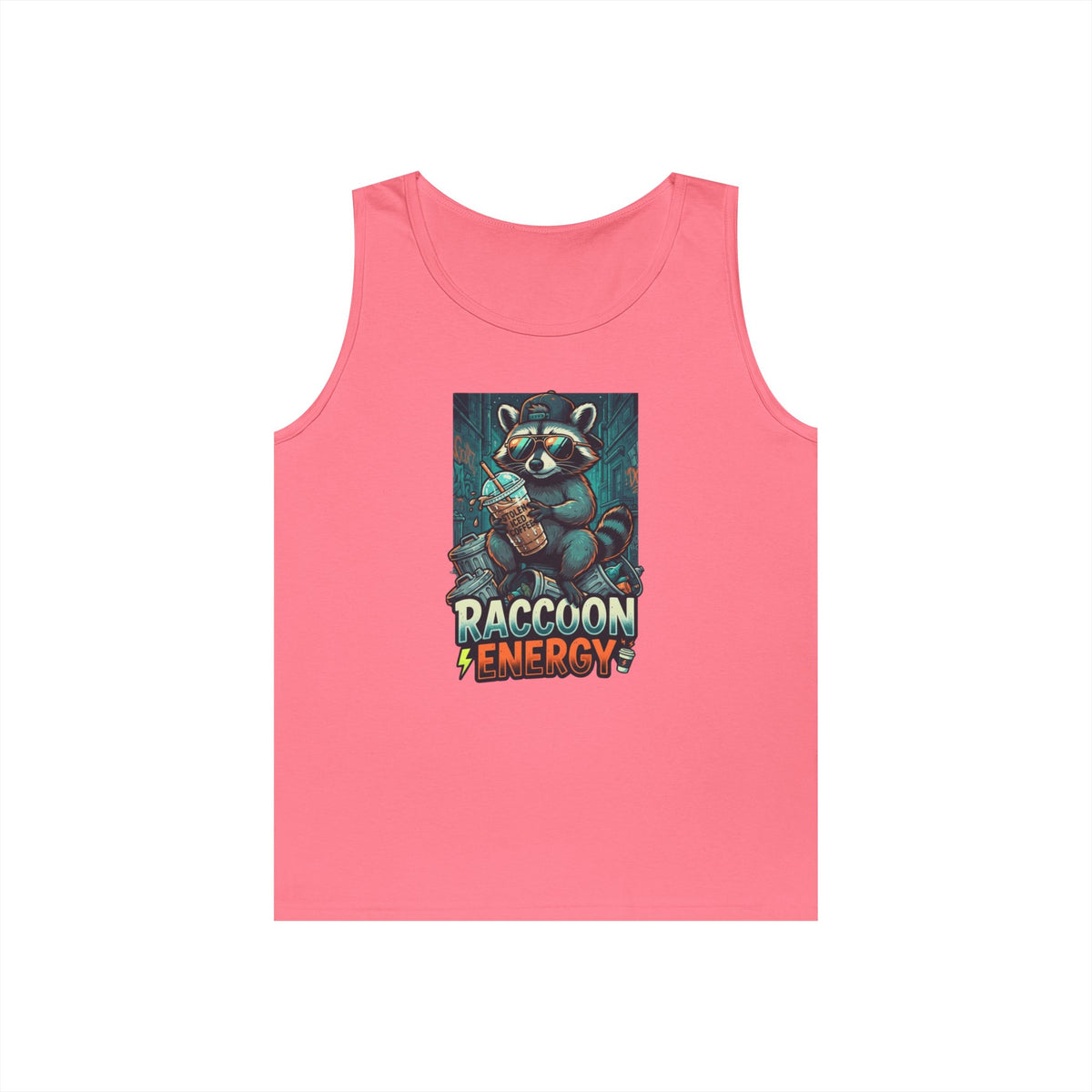 "Raccoon Energy" Tank Top