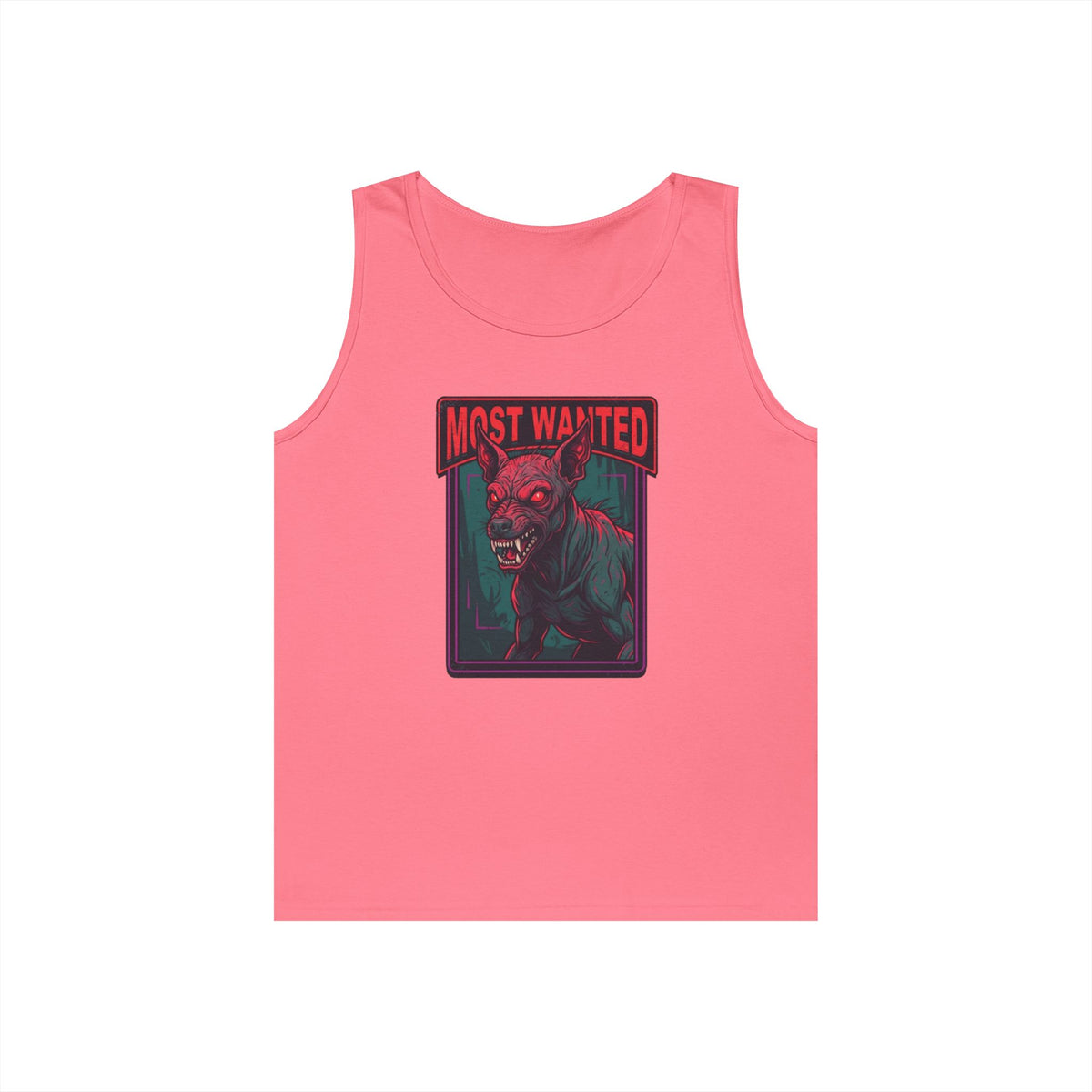Color: Safety Pink | Chupacabra (Puerto Rico-Latin America) Tank Top