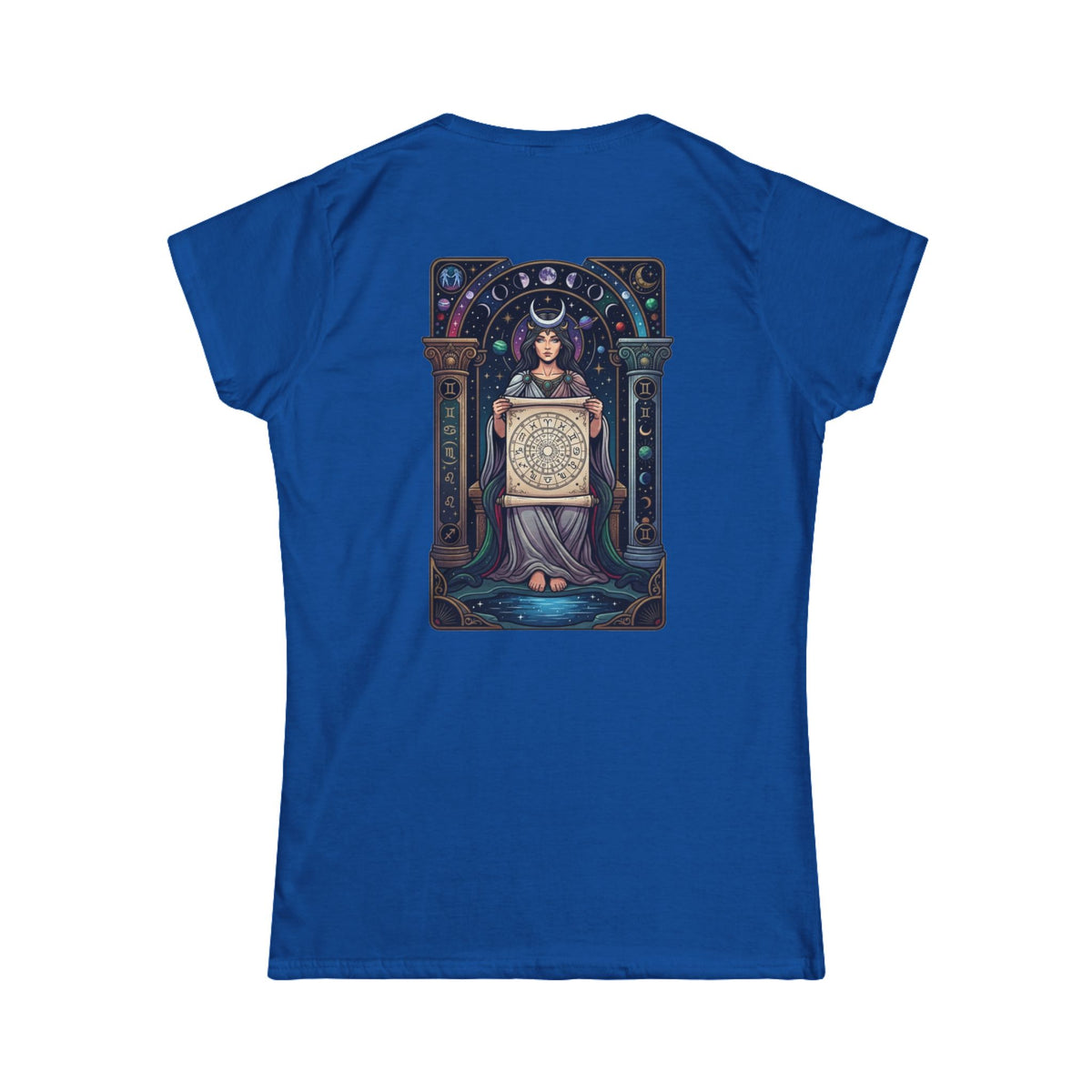 "The Cosmic Tarot (High Priestess)" Women's Tee