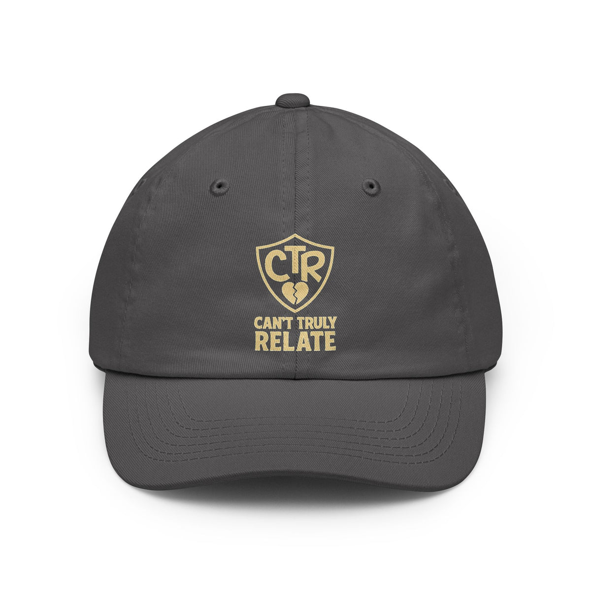 Color: Charcoal | CTR - Can't Truly Relate Dad Hat