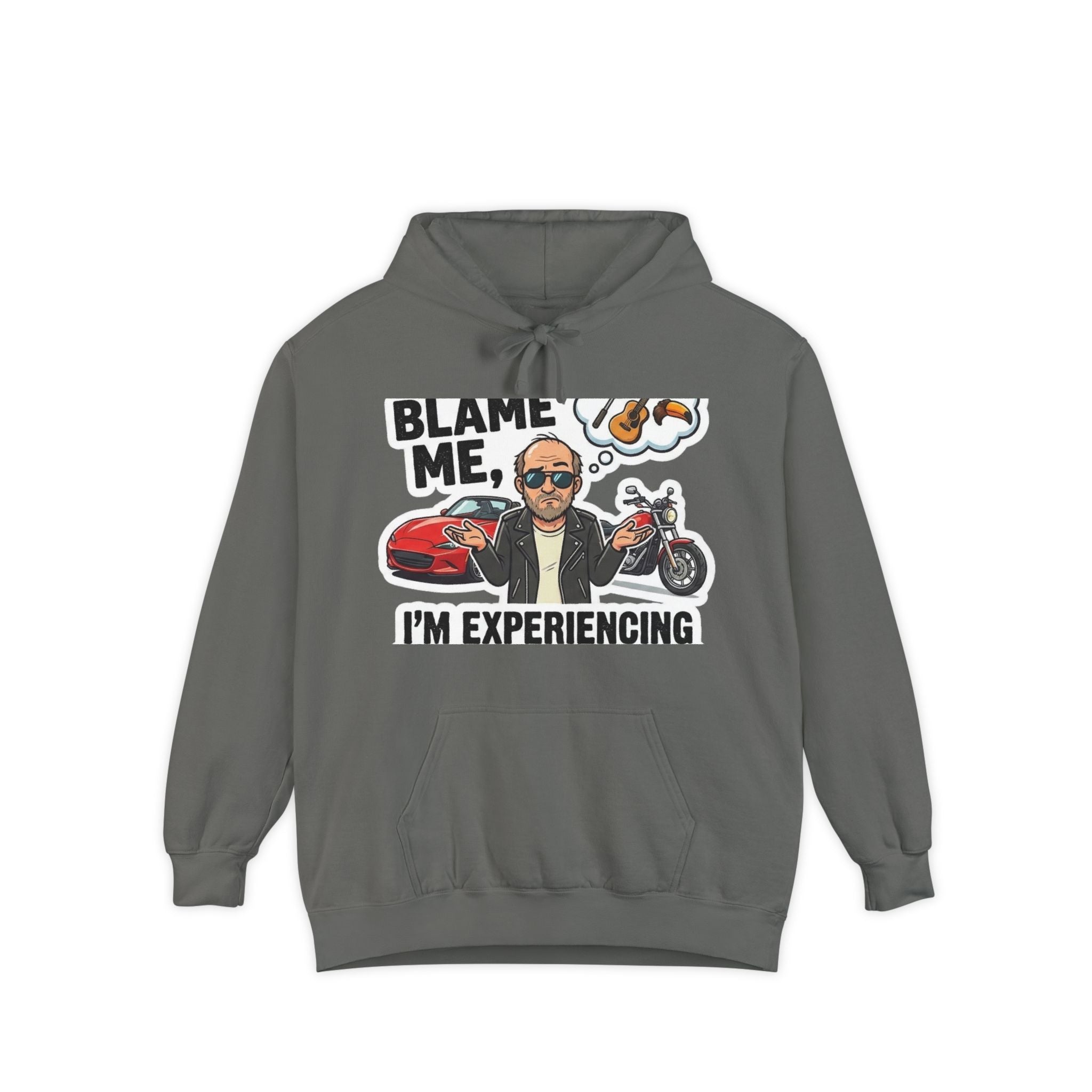 Dudepause: It's a Thing | Garment-Dyed Hoodie — AttitudeShirts