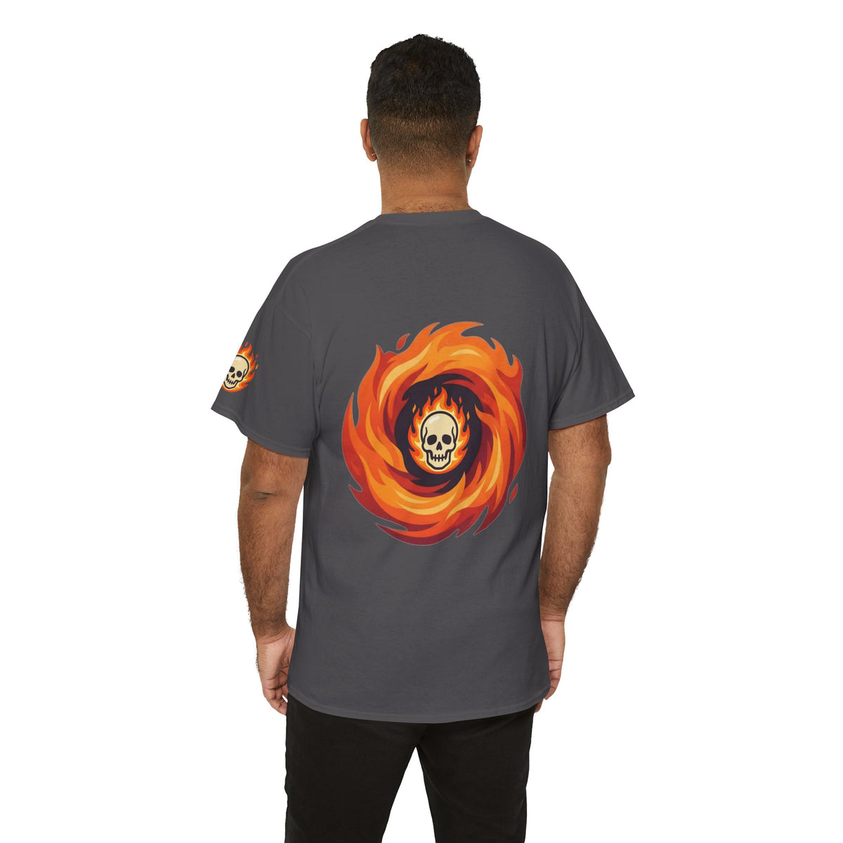 Color: Charcoal | Hellfire Premium Graphic Tee