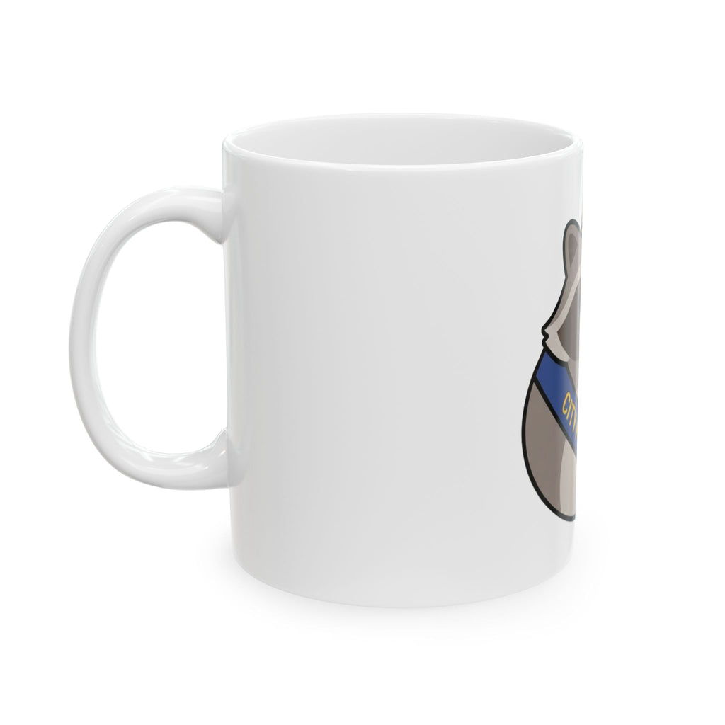 "Jimothy" White Ceramic Mug — Graphic