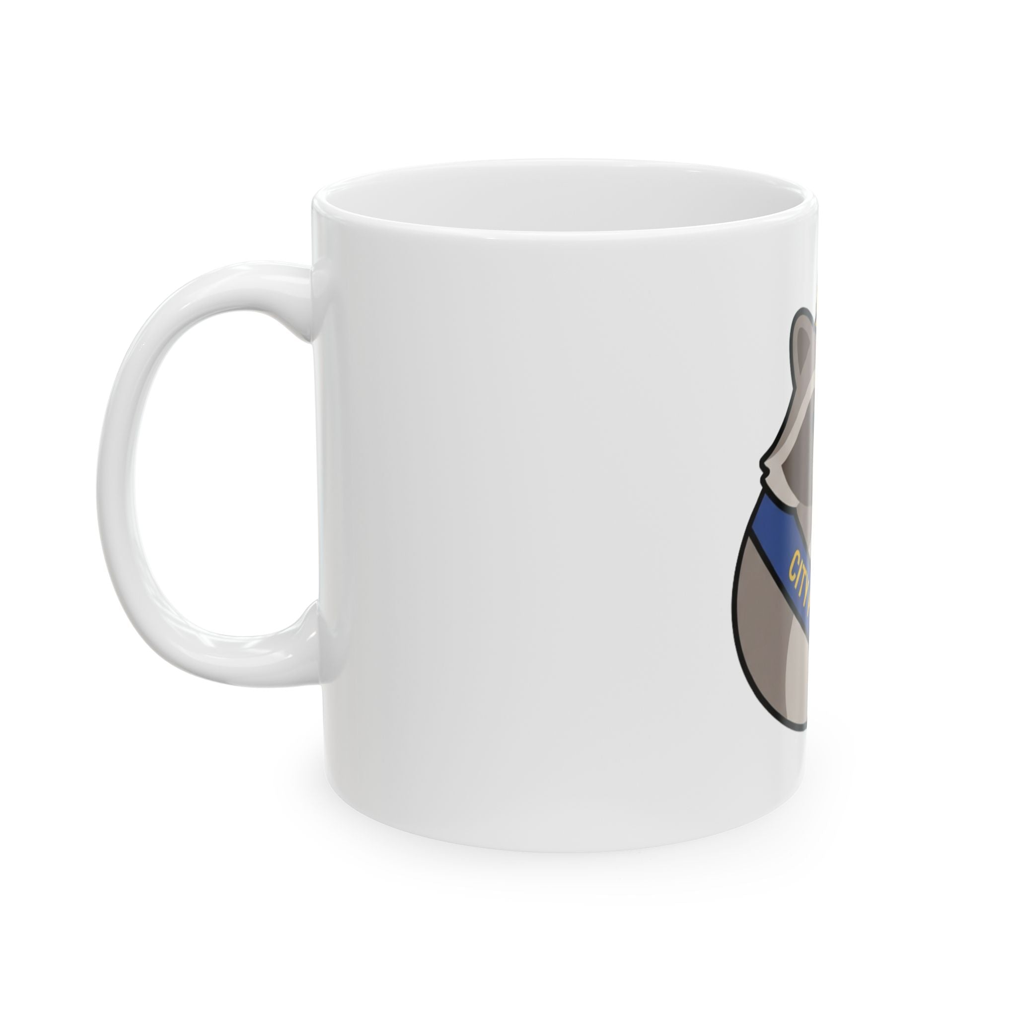 "Jimothy" White Ceramic Mug — Graphic