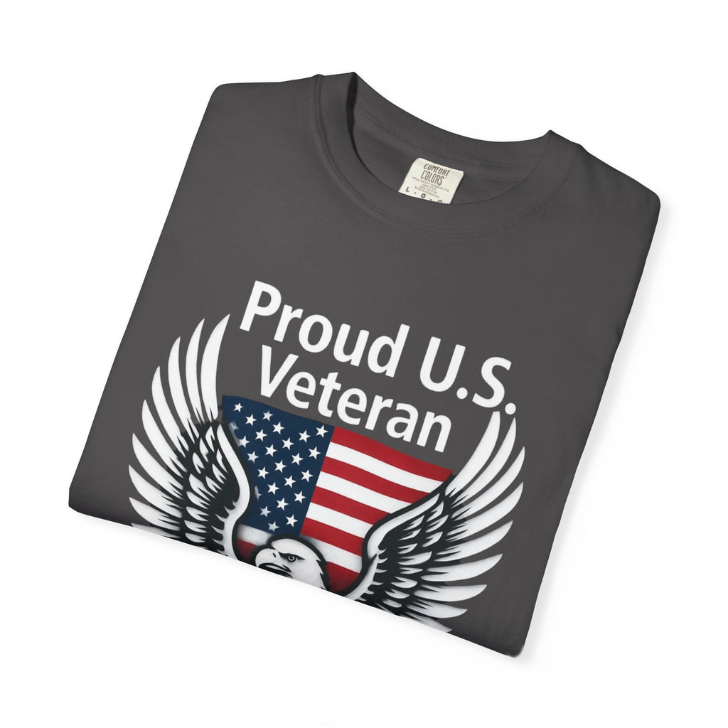 "Proud Veteran" Unisex Garment-Dyed T-shirt