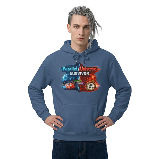 I Survived the Other Timeline | Garment-Dyed Hoodie — AttitudeShirts