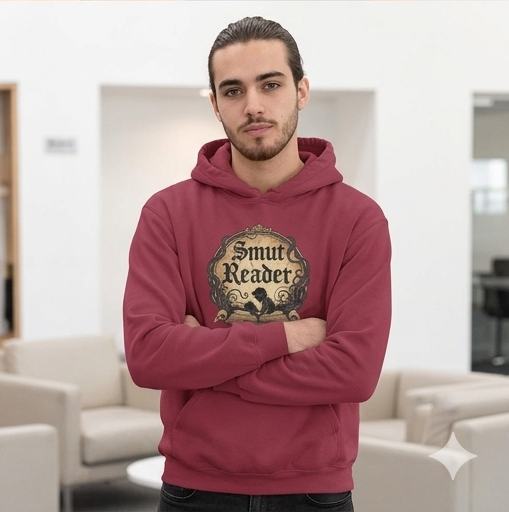 Proud Smut Reader | Garment-Dyed Hoodie — AttitudeShirts