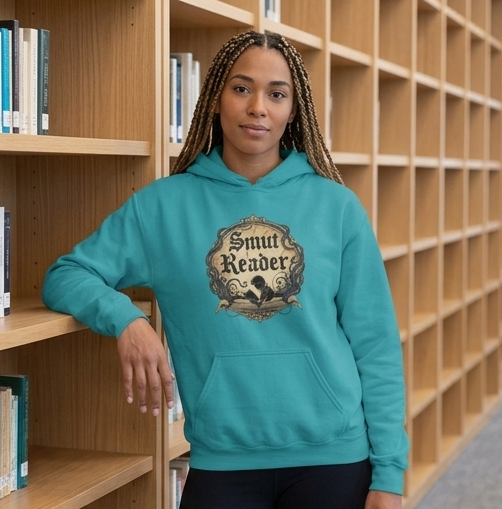 Proud Smut Reader | Garment-Dyed Hoodie — AttitudeShirts