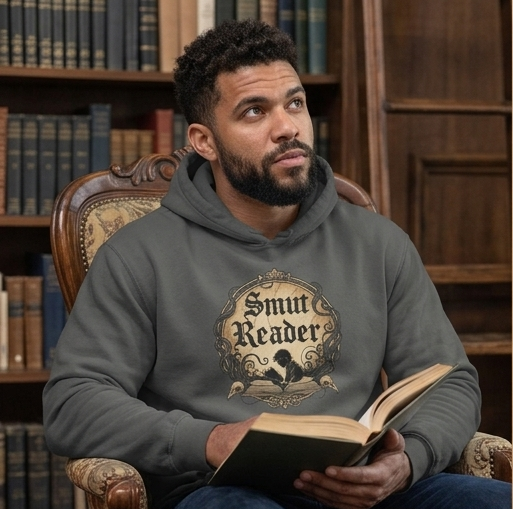 Proud Smut Reader | Garment-Dyed Hoodie — AttitudeShirts