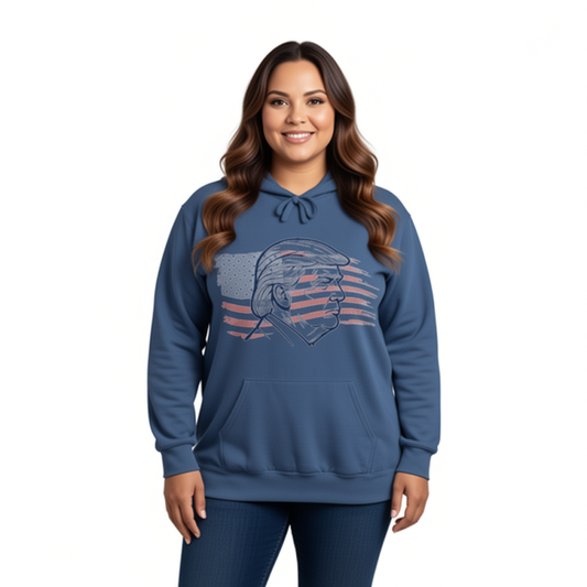 Make Flags Great Again | Garment-Dyed Hoodie — AttitudeShirts