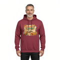 Positive Energy (It's Just Coffee) | Garment-Dyed Hoodie — AttitudeShirts