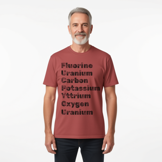 "Periodic Salt" Unisex Garment-Dyed T-shirt