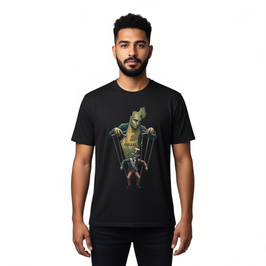 Color: Black | Strings Attached | Garment-Dyed Tee — AttitudeShirts