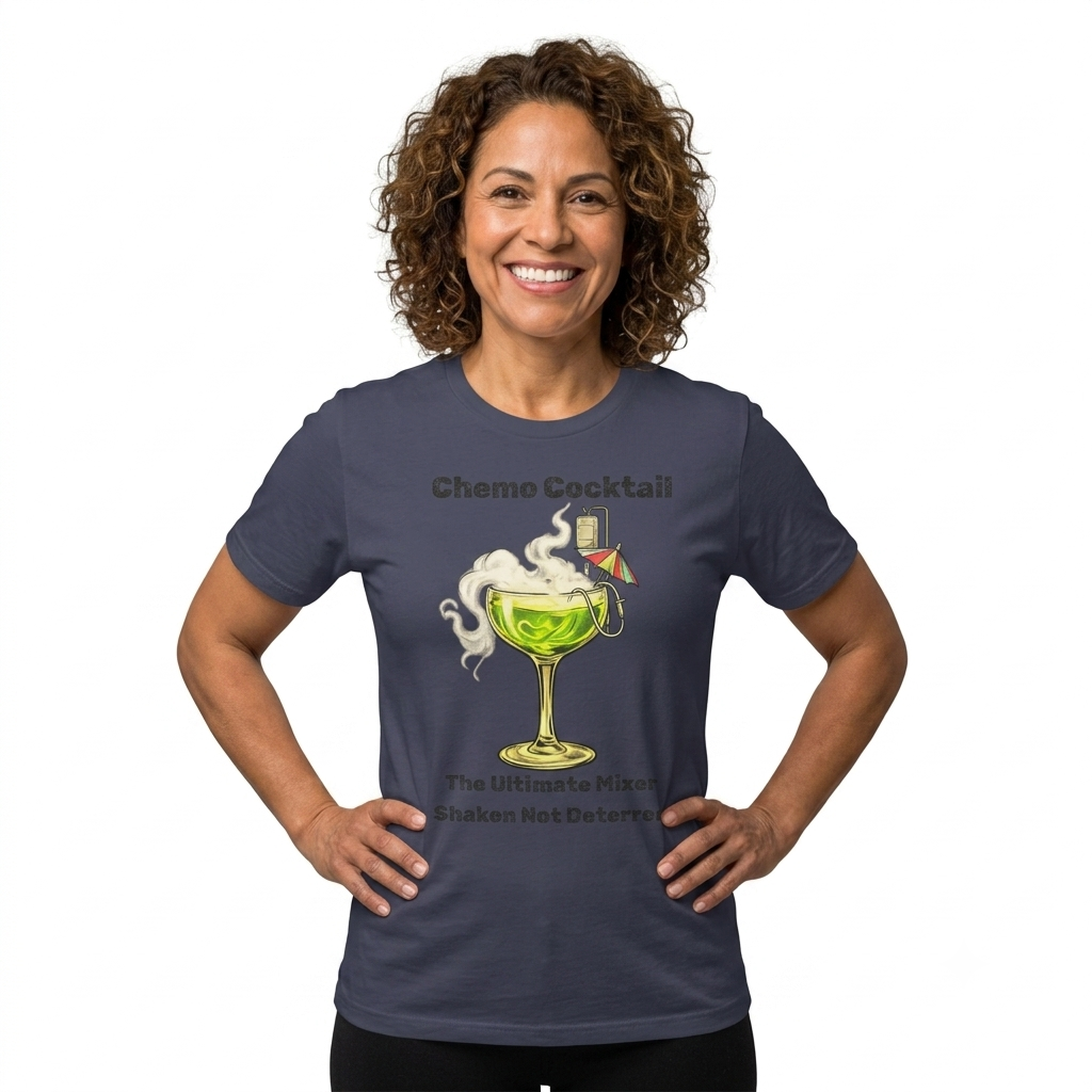 "Chemo Cocktail" Unisex Garment-Dyed T-shirt