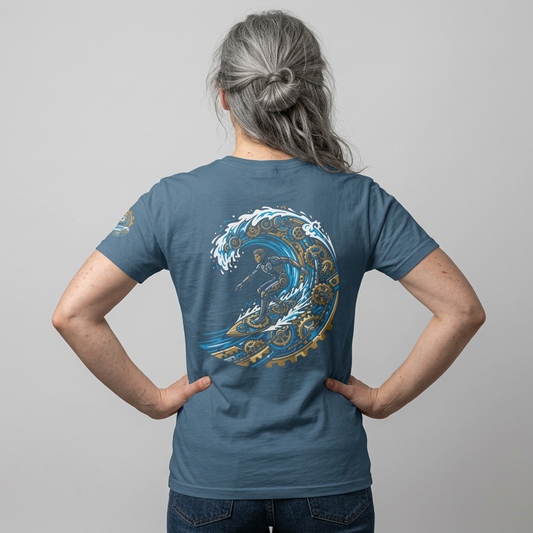 "Time Surfer" Premium Graphic Tee