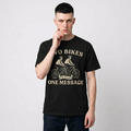 "Two Bikes, One Message" Unisex Garment-Dyed T-shirt