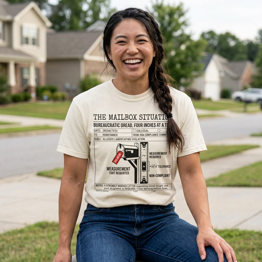 "Mailbox Situation" Unisex Garment-Dyed Tee