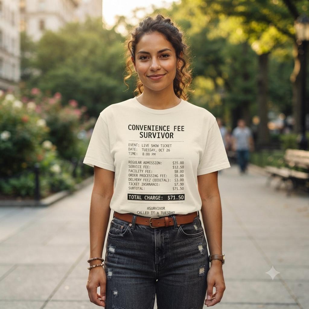 Convenience Fee Survivor T-Shirt