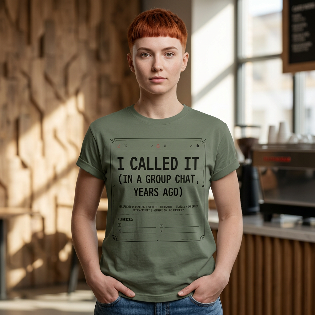 Color: Moss | Group Chat Unisex Garment-Dyed Tee