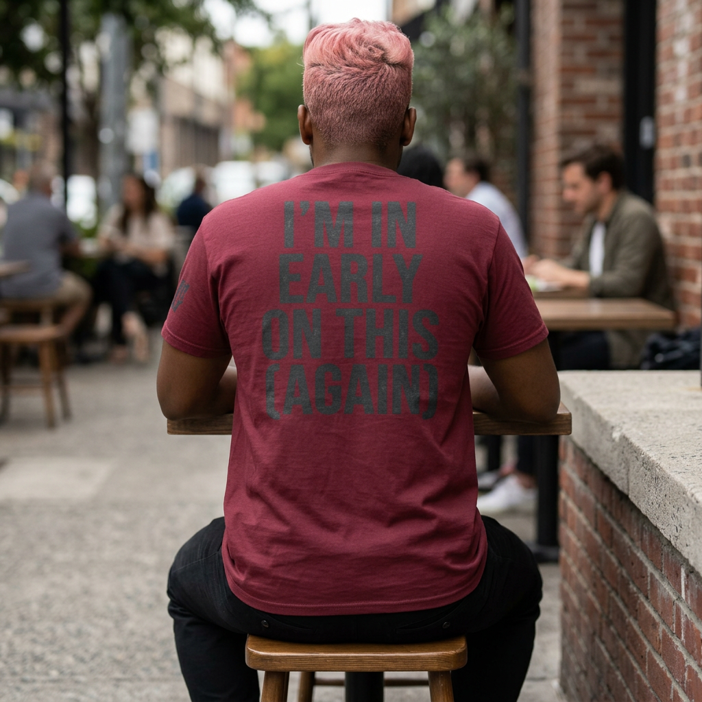 I'm In Early On This T-Shirt