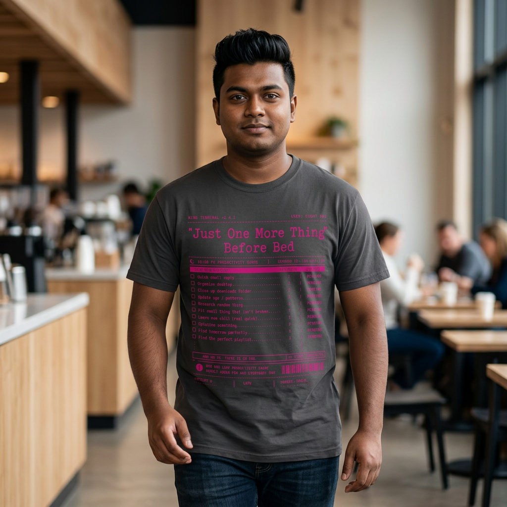 "Just One More Thing" Before Bed T-Shirt
