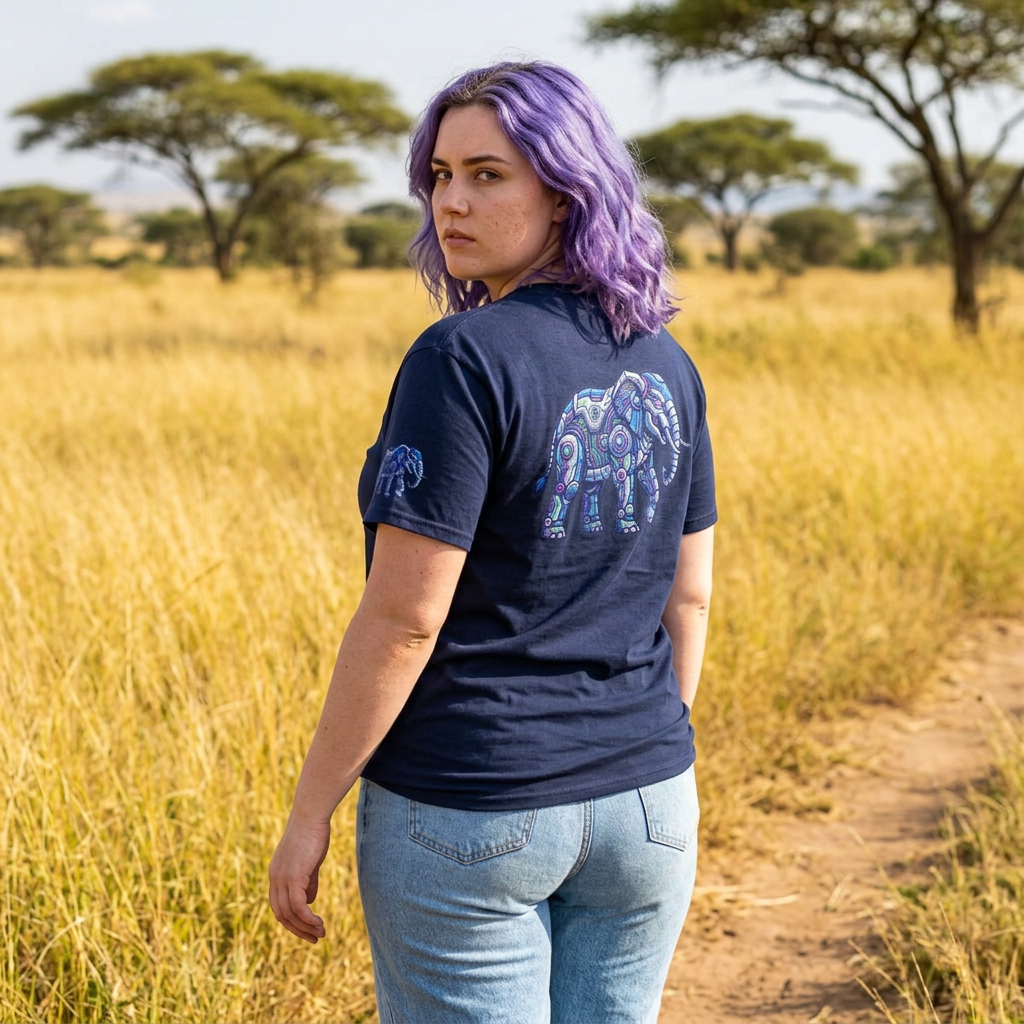 Cyber Elephant T-Shirt
