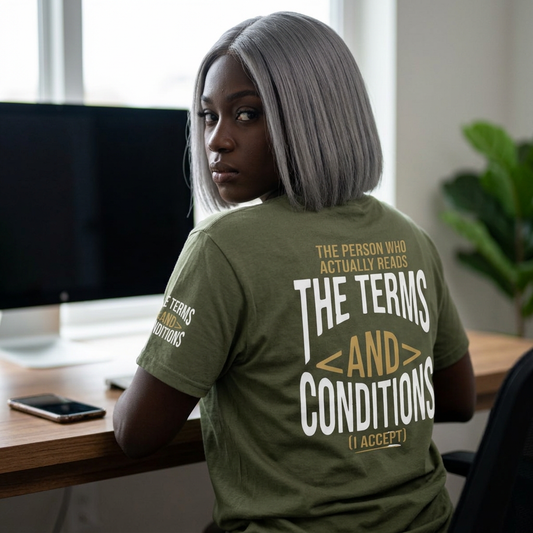 "Terms and Conditions" Premium Graphic Tee