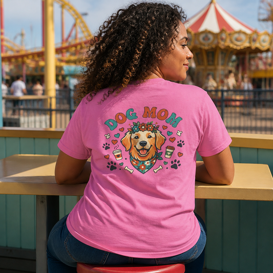 "Dog Mom" Women's Tee