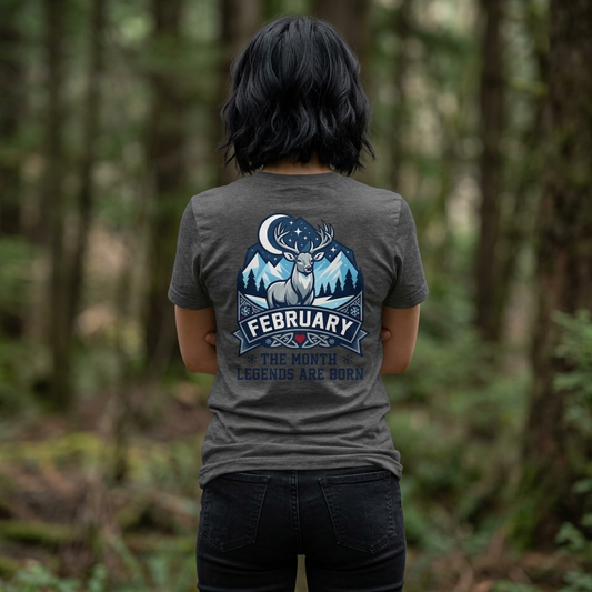 "February Legend" Women's Tee