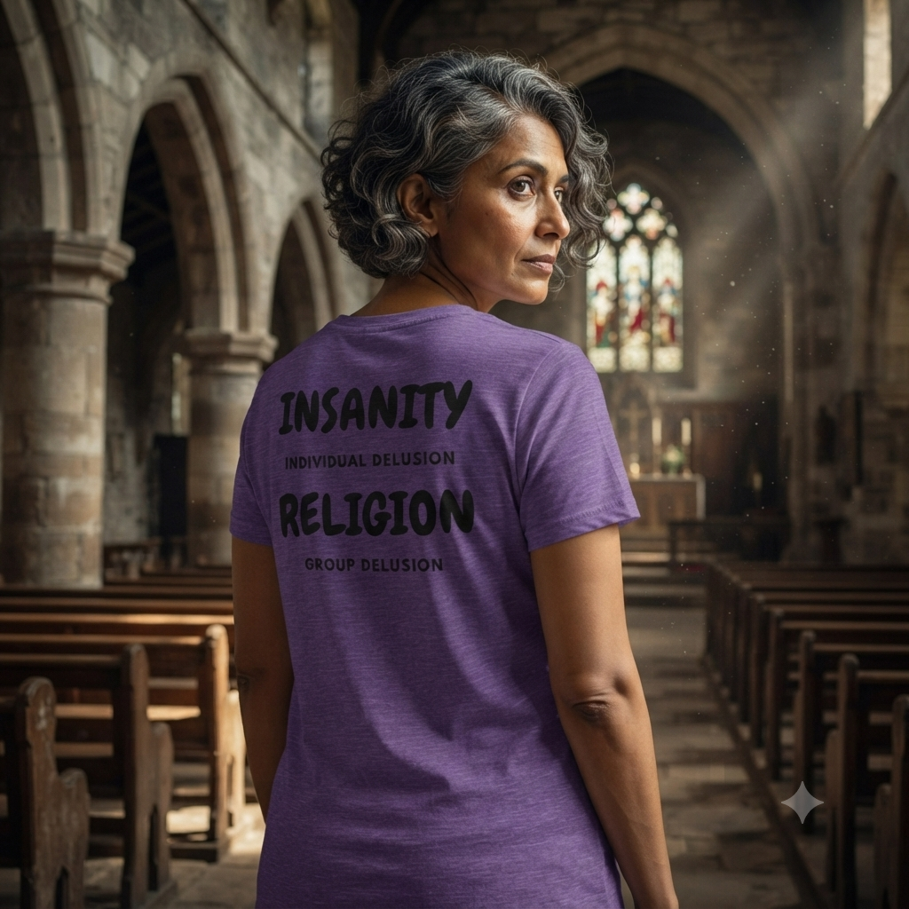 "Insanity Religion" Women's Tee