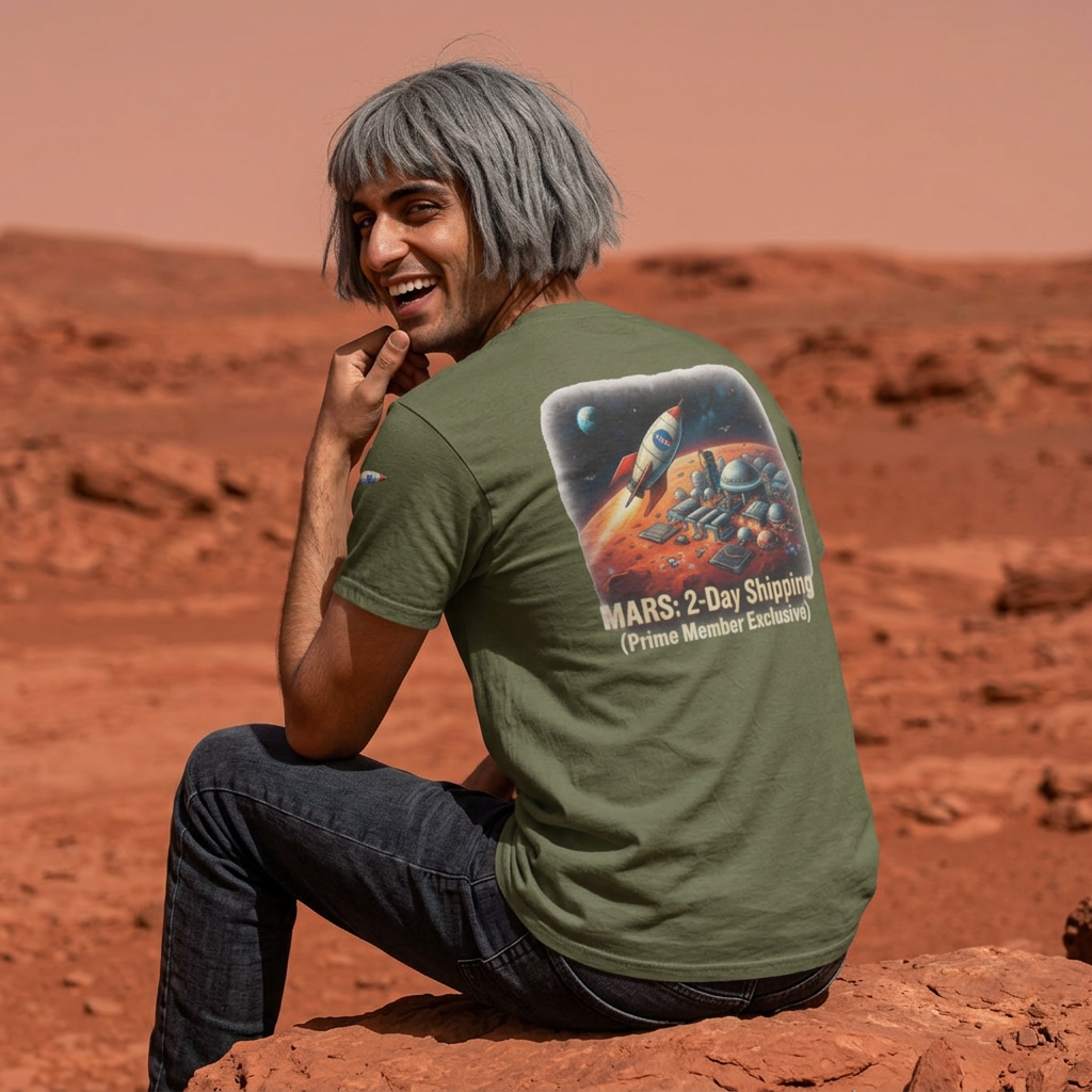 Mars 2-Day Shipping T-Shirt