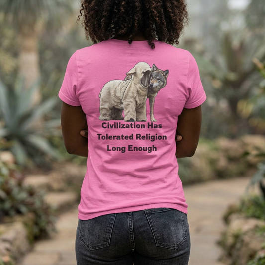 "Civilization Tolerated Religion" Women's Tee