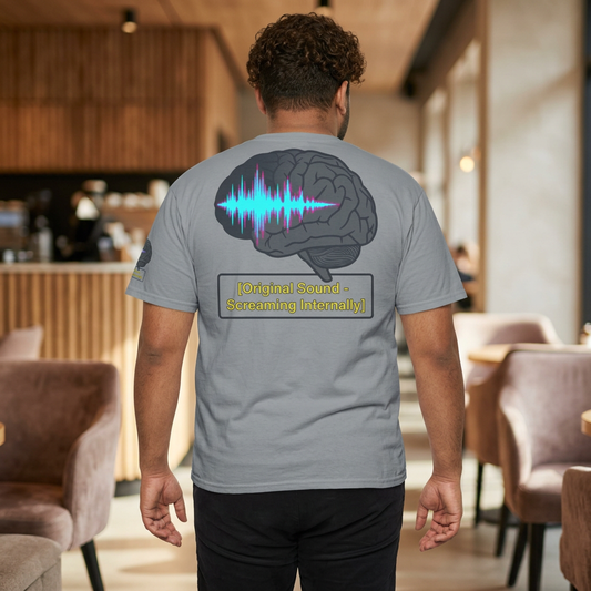 "Screaming Internally" Premium Graphic Tee
