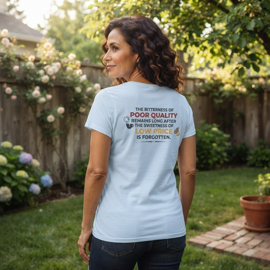 "Bitterness of Poor Quality" Women's Tee