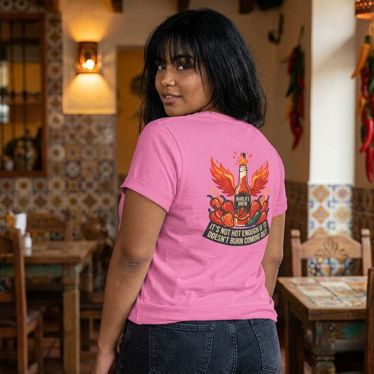 "Burns Coming Out" Women's Tee