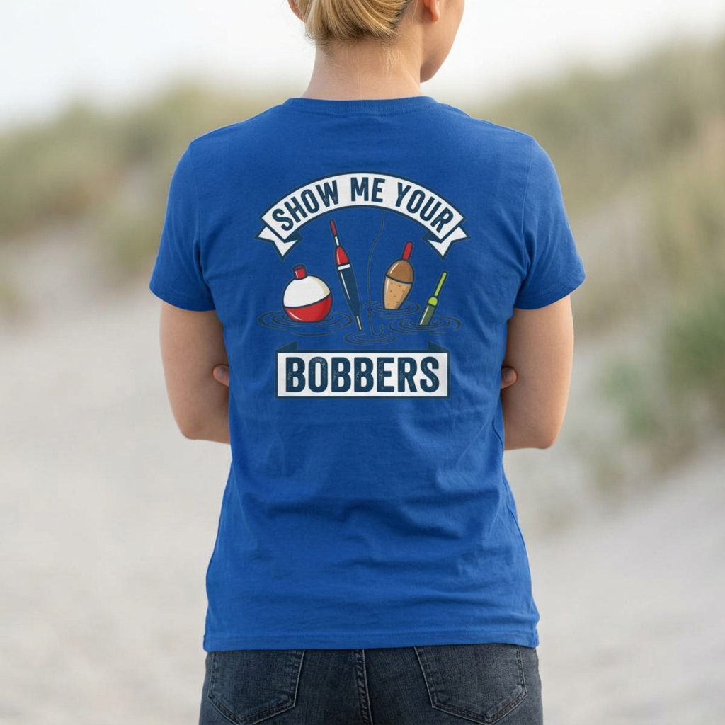 Color: Royal | Show Me Your Bobber Women's Tee