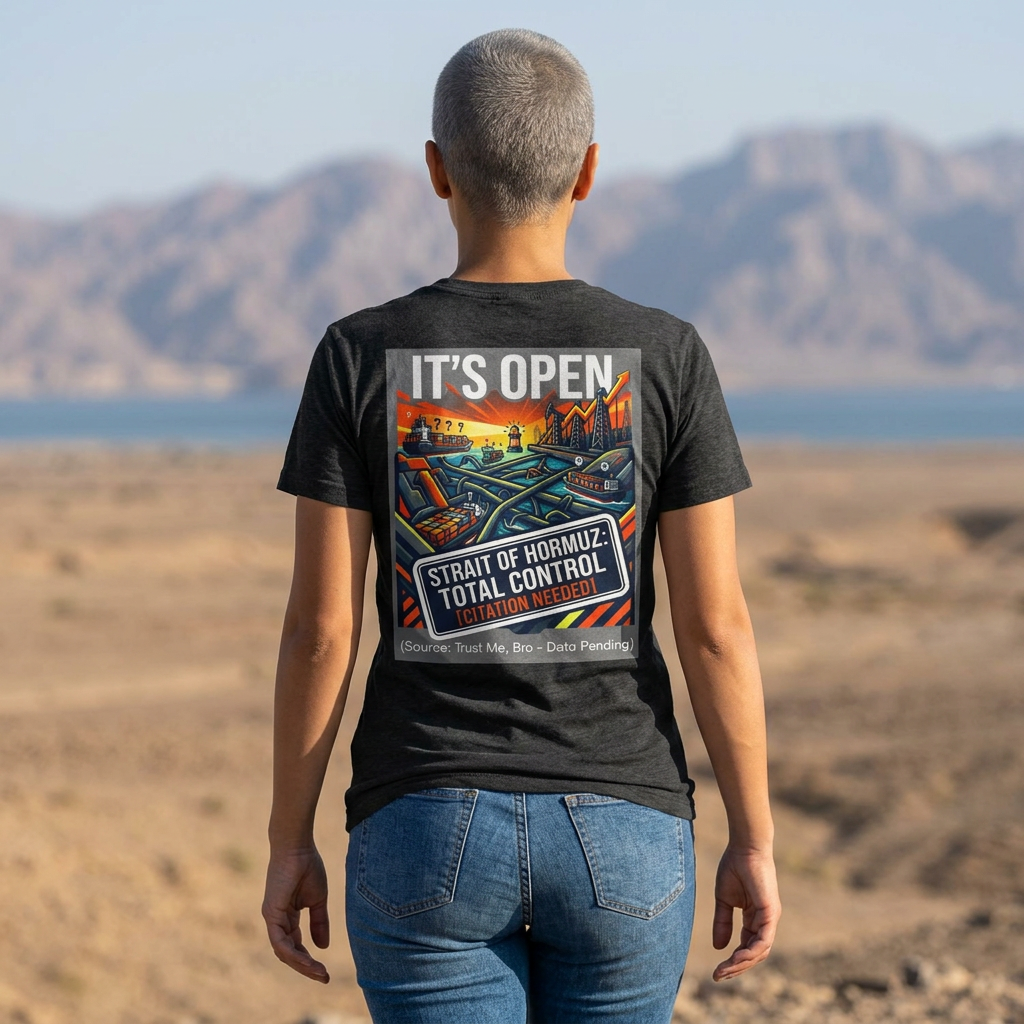 "Straight Of Hormuz is Open" Women's Tee