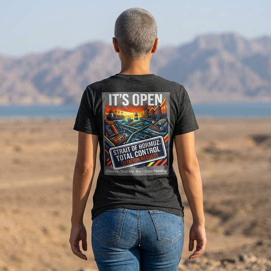 "Straight Of Hormuz is Open" Women's Tee