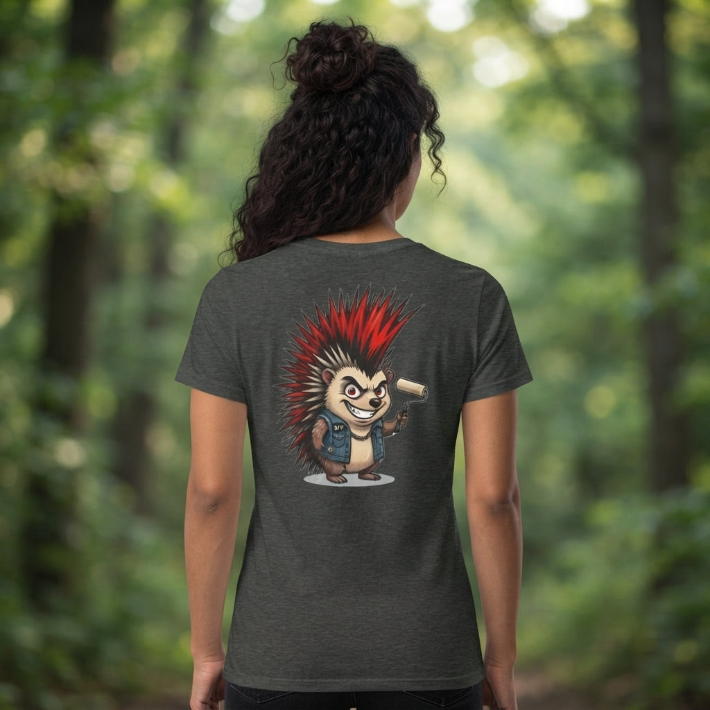"Punkupine" Women's Tee