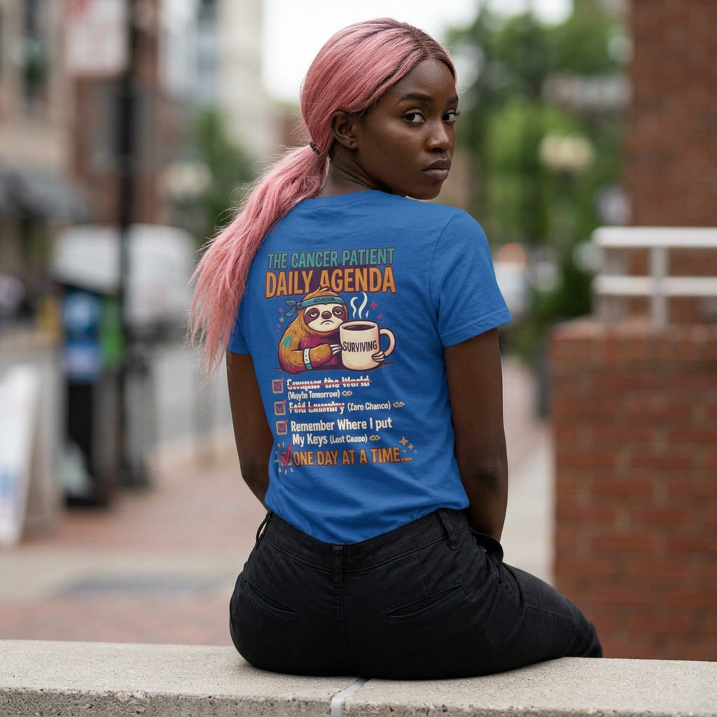 "Cancer One Day At A Time" Women's Tee