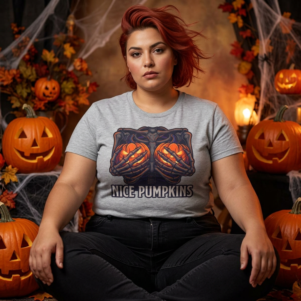 "Nice Pumpkins" Women's Tee