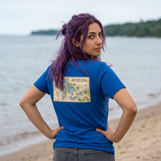 Color: Royal | 51st State Great Lakes Women's Tee
