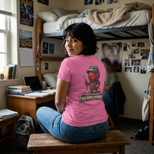 Color: Azalea | Professional Cherry Popper Women's Tee