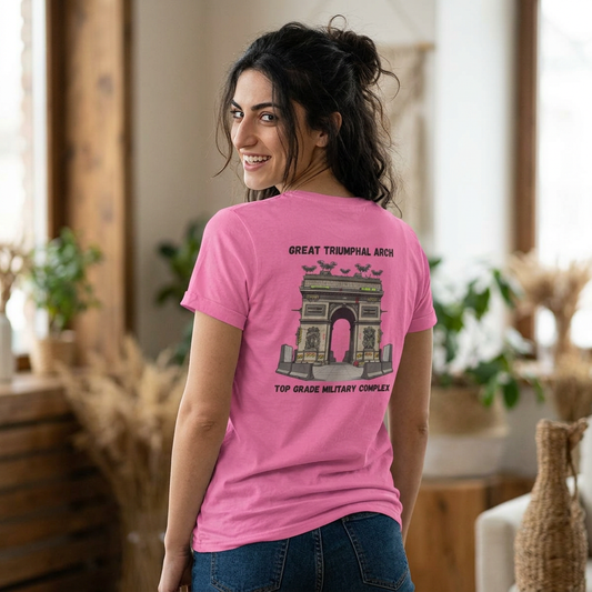 Color: Azalea | Top Grade Military Complex Women's Tee