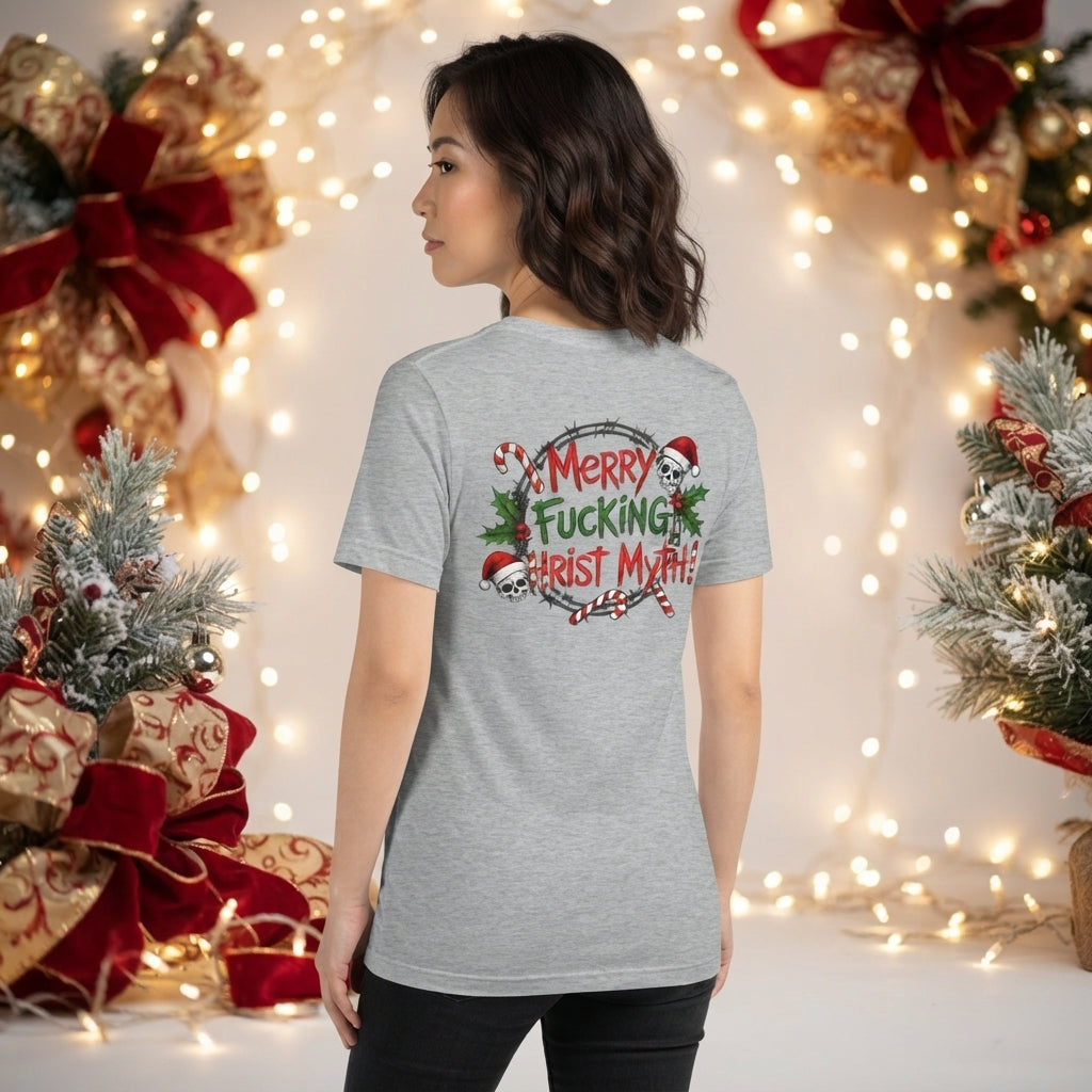 Color: Sport Grey | MF Christ Myth Women's Tee