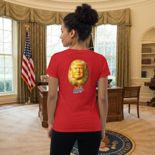 Color: Red | Dick Tater Women's Tee