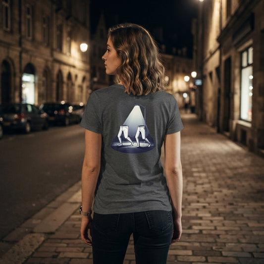 Color: Dark Heather | The Fresno Nightcrawlers (California, USA) Women's Tee
