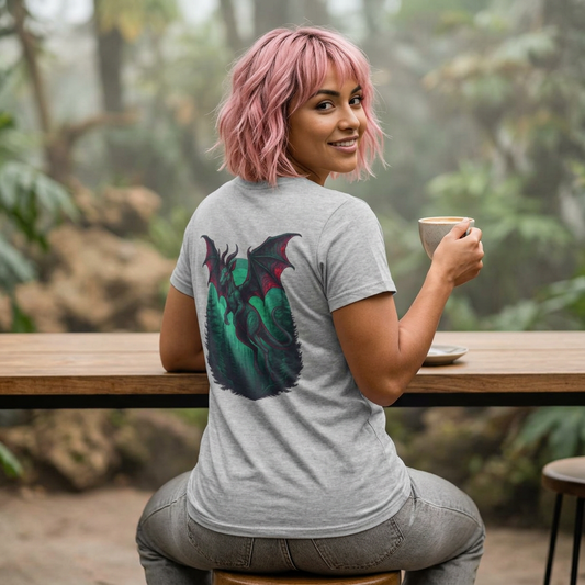 Color: Sport Grey | The Jersey Devil (New Jersey, USA) Women's Tee