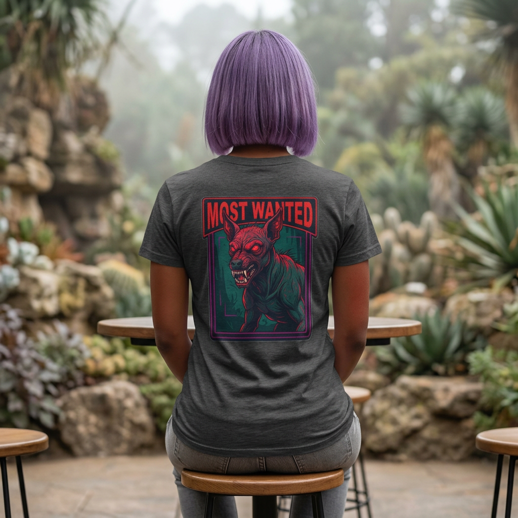 Color: Dark Heather | Chupacabra (Puerto Rico-Latin America) Women's Tee