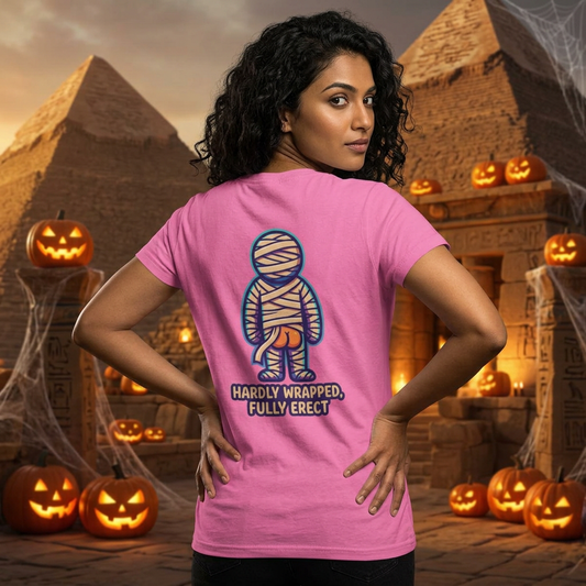Color: Azalea | Hardly Wrapped, Fully Erect Women's Tee